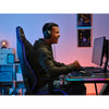 Trust gxt 709 luminus rgb-gamingbureau gaming desk (zwart)