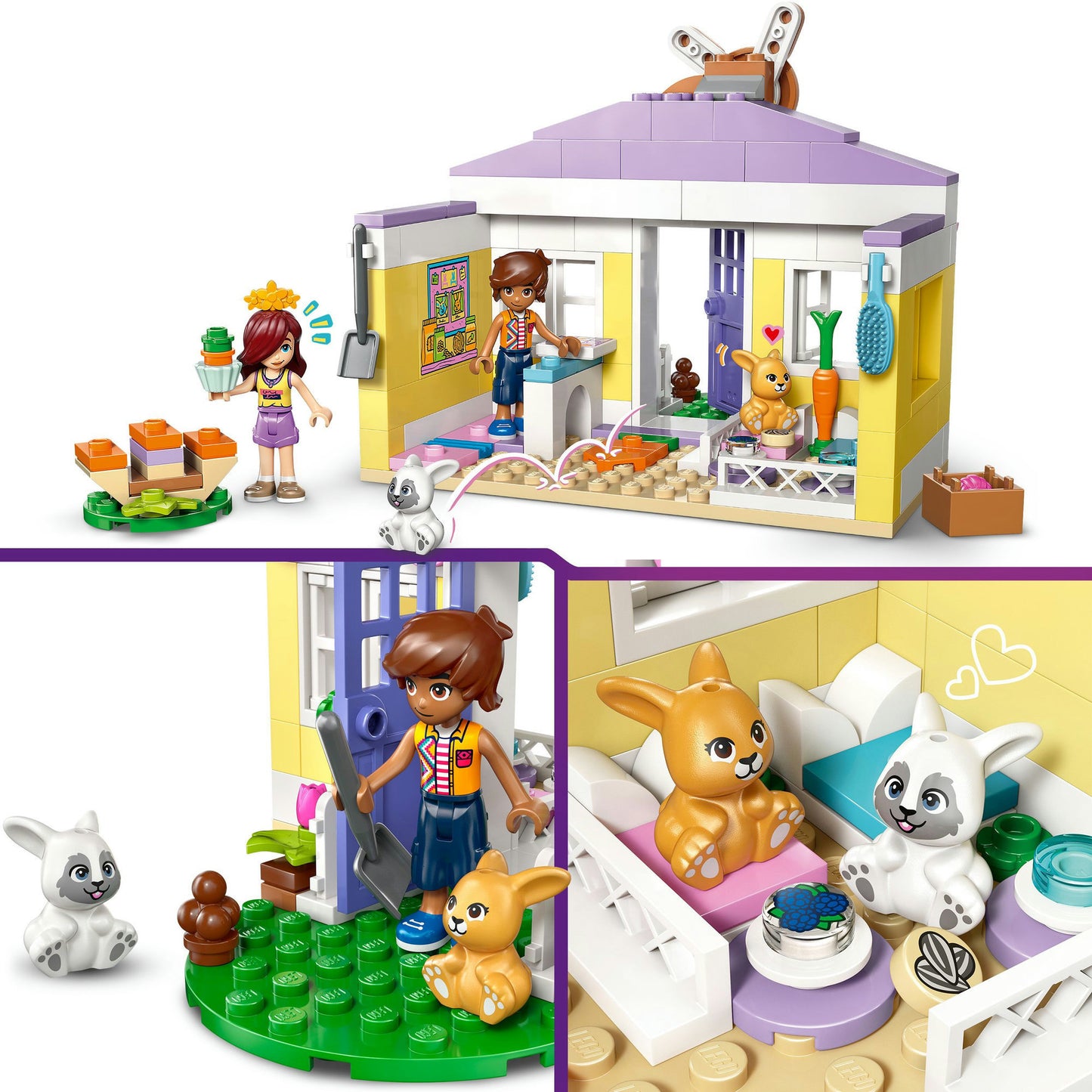 Lego Friends 42679 L'hotel dei conigli di Heartlake City