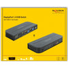 Delock displayport 1.4 kvm switch 8k 30hz met usb 3.0 en audio kvm-switch
