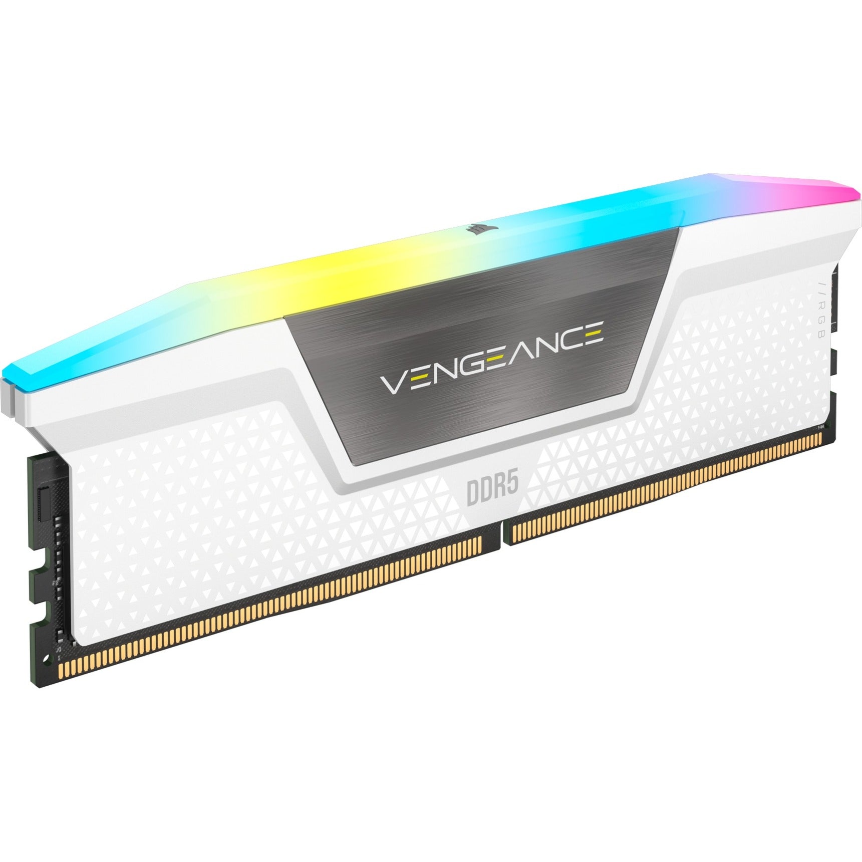 Corsair Vengeance RGB 32 GB DDR5-6400 (2x 16 GB) RAM (blanco, cmh32gx5m2b6400c36w, xmp 3.0)