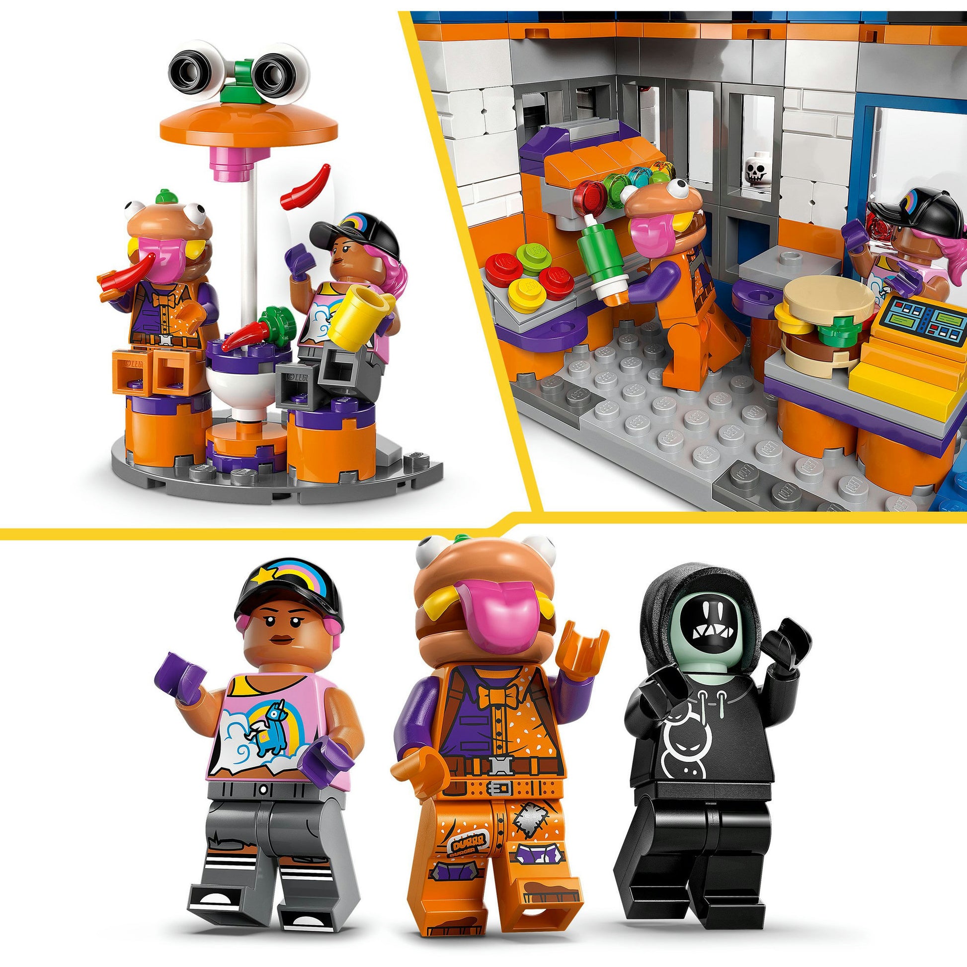 Ristorante LEGO 77076 Fortnite Durrr Burger