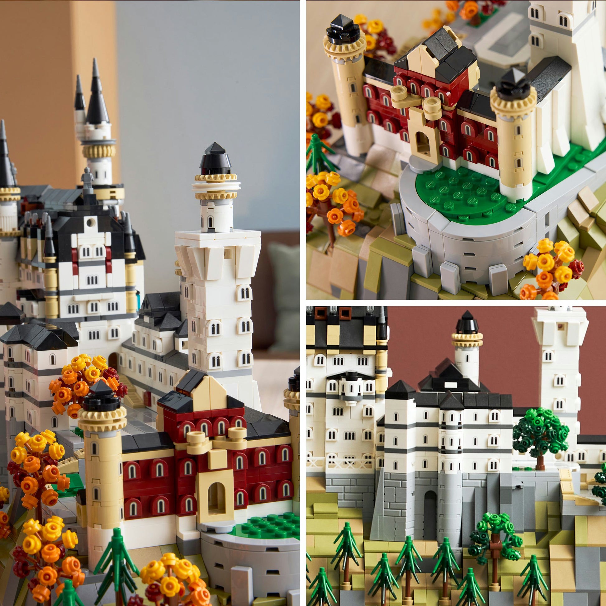 LEGO Architecture 21063 Slot Neuschwanstein Collection Set