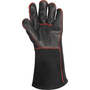 Weber leren barbecuehandschoenen (zwart) - afbeelding 4