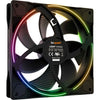 Be quiet! light wings pwm rgb case fans (zwart, 3 stuks, 140 x 140 x 25 mm)
