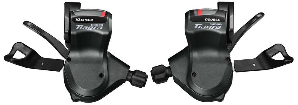 Juego de manetas de cambio con barra plana Shimano Tiagra SL-4700 2x10 velocidades