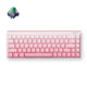 Tastiera da gioco Mchose ace 68 air effetto hall con interruttore magnetico (bianca, layout us (qwerty), kailh magnetic god, 65%, rgb, hot swap, copritasti pbt, usb-c, sensore effetto hall)