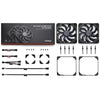Ventole Noctua nf-a14x25 g2 pwm sx2-pp chromax.black (nero, 2 pezzi, 140 x 140 x 25 mm)