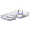 Ventole per case RGB Nzxt f240x (bianco, 2 pezzi, 240 x 120 x 30 mm, pwm)