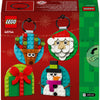Lego 40744 estaciones lindas decoraciones navideñas | 2 piezas