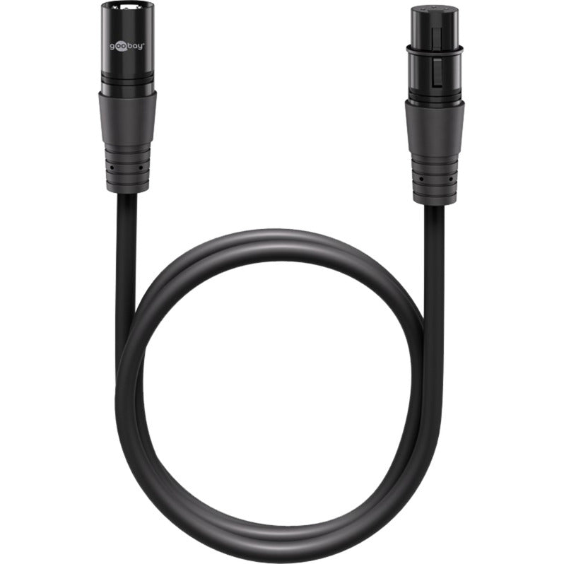 Cavo di collegamento Goobay xlr (nero, 2 metri)