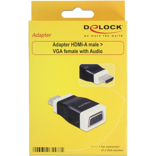 Delock hdmi naar vga adapter (zwart)