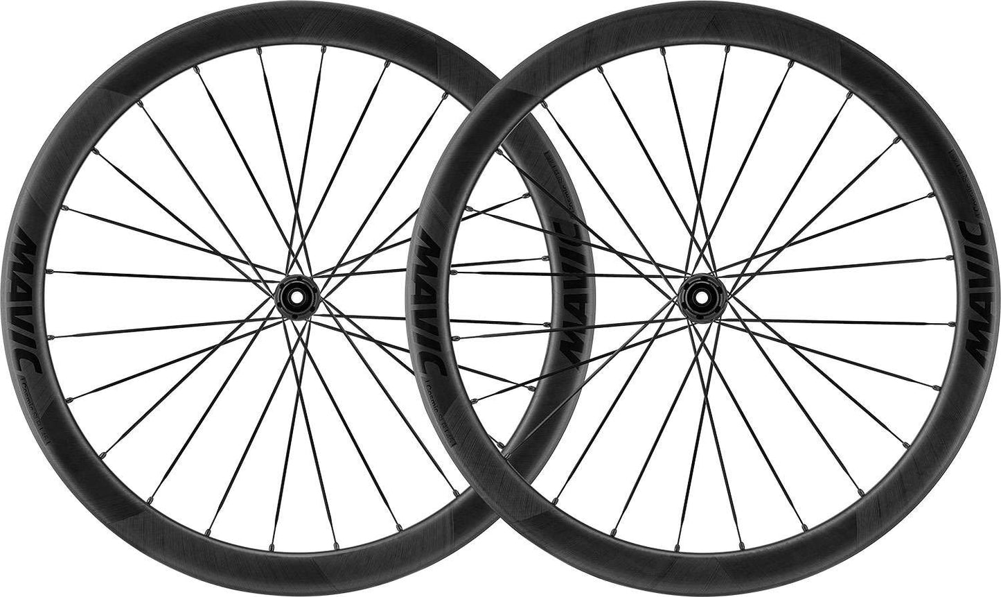 Coppia ruote shimano hg-r mavic cosmic slr 45 carbon cl