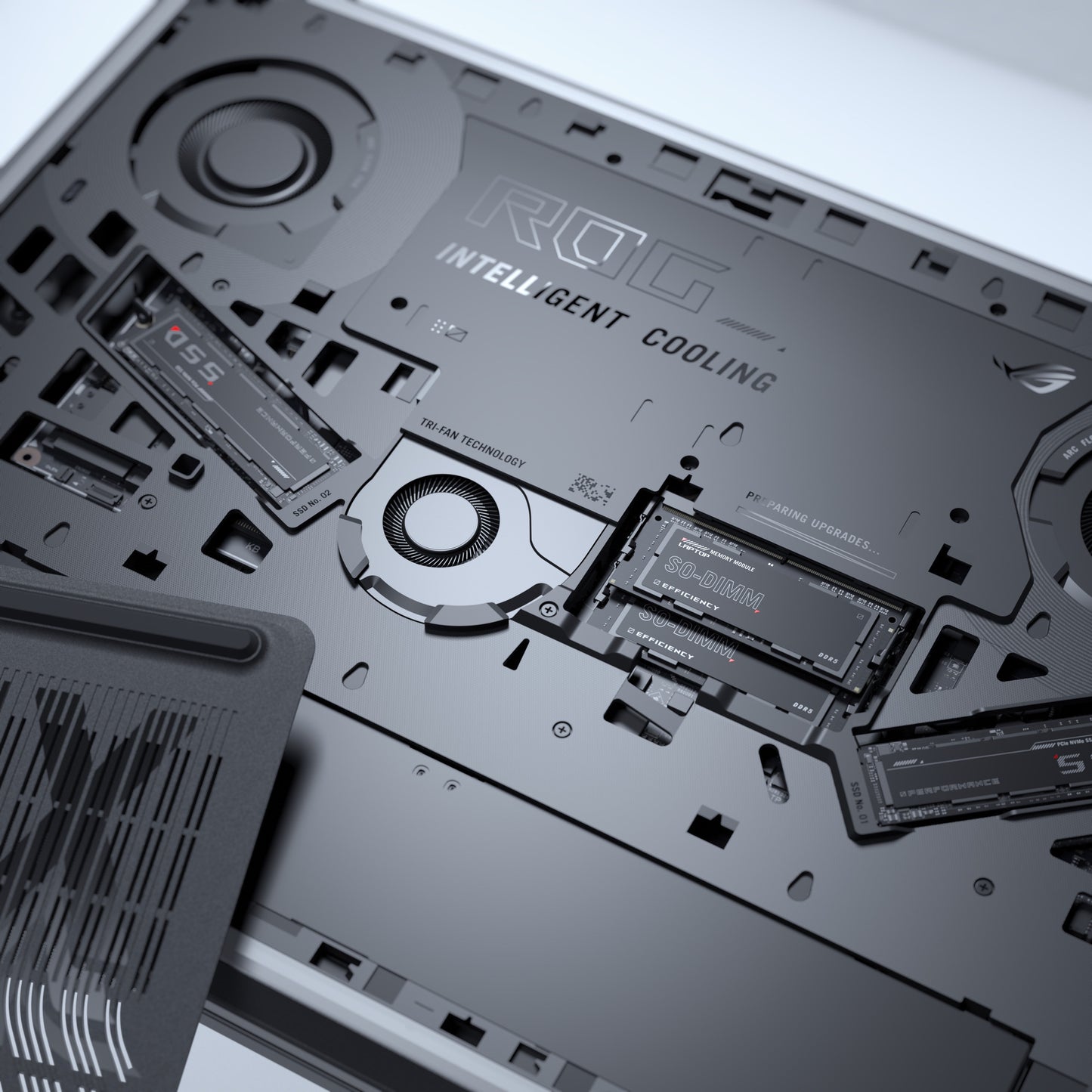 Asus rog strix g18 g815jpr-s9052w portatile da gioco (i9-14900hx | rtx 5070 | 32 GB | 1 TB SSD)