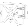 Neomounts di Newstar WL40S-850BL14 Seleziona Ston da parete TV
