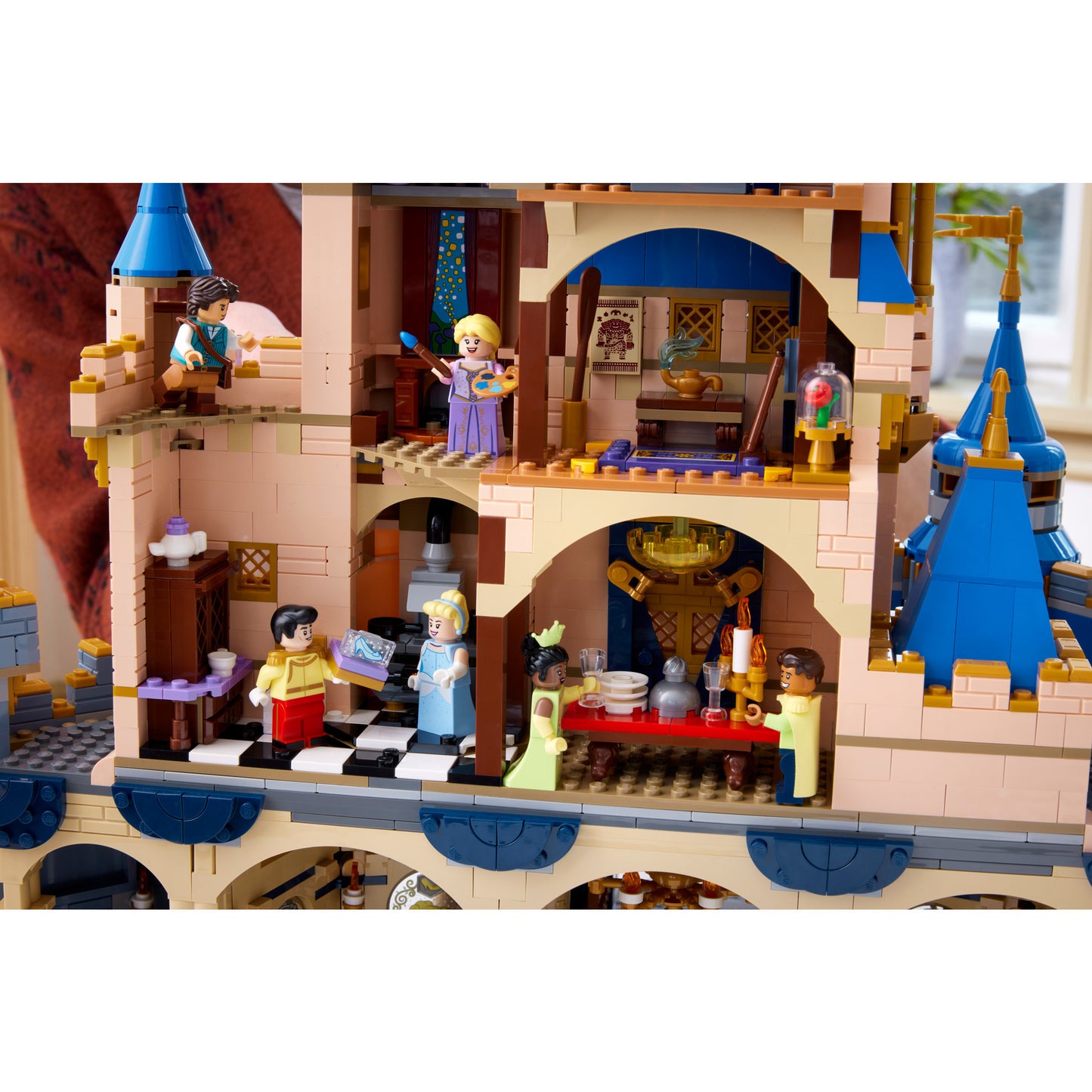 Lego disney - juguetes de construcción castillo disney (43222)