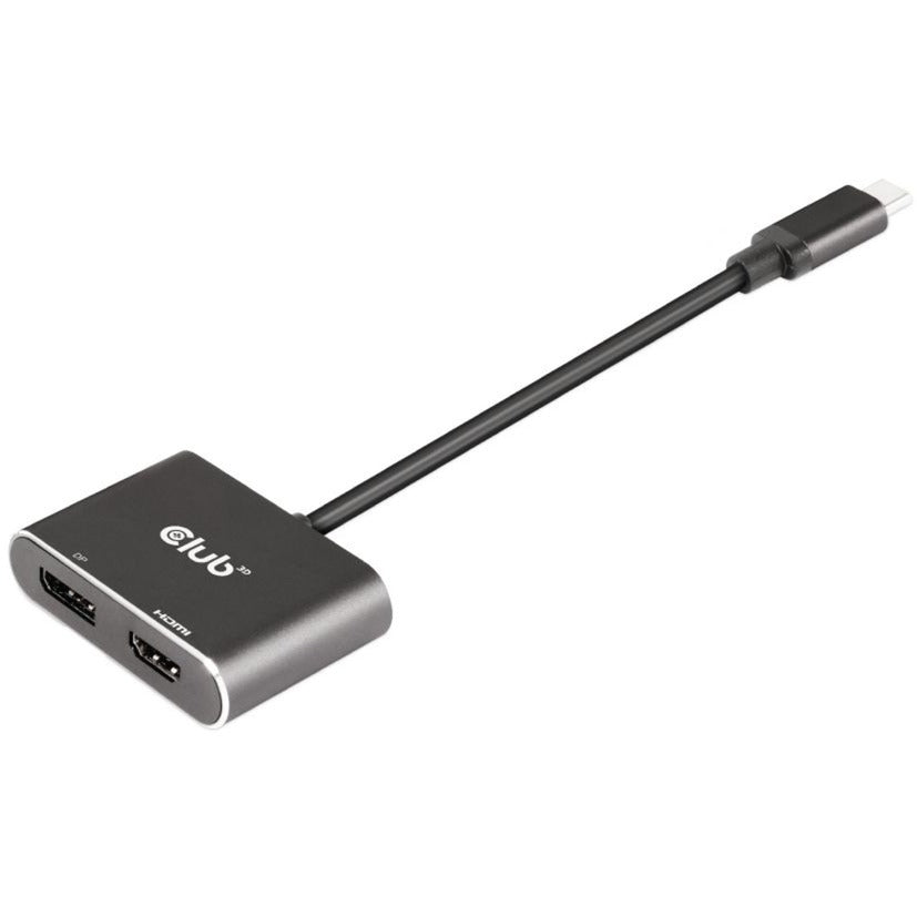 Club 3D MST HUB USB3.2 Gen2 Type-C (DP ALT-MODE) da visualizzare