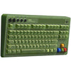 Teclado mecánico 8bitdo retro 87 - edición xbox, teclado para juegos (verde, diseño estadounidense, kailh box jellyfish x, tkl, teclas abs, bluetooth 5.0, inalámbrico 2.4g, usb)