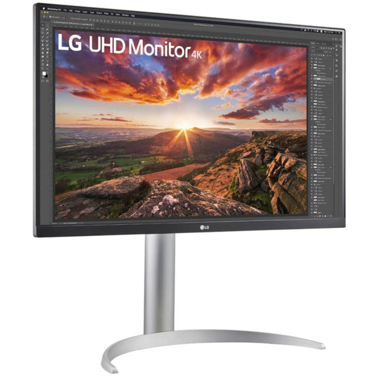 Monitor LG Ultrafine 27UP850K-W 27 4K UHD (argento nero, 2x HDMI, Display Port, 2x USB-A, USB-C)