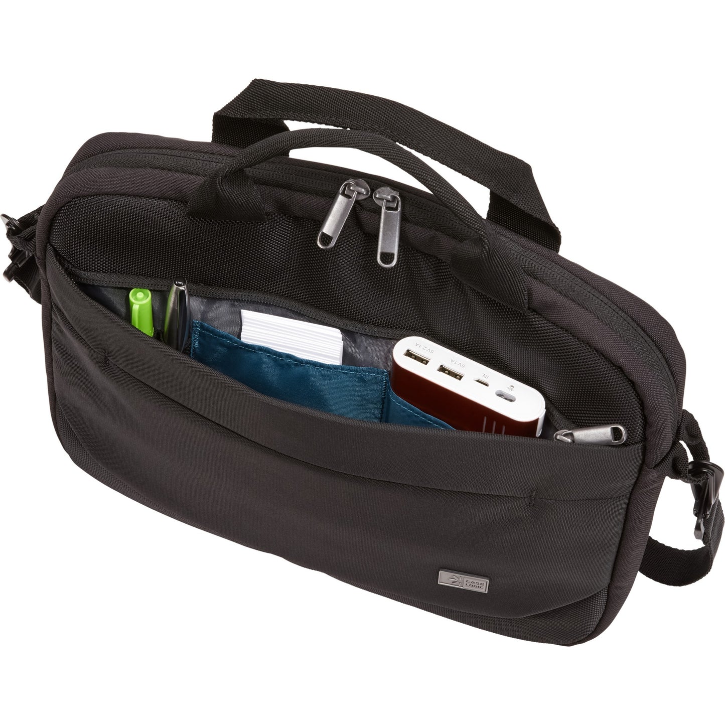 Ventaja de lógica de casos 11.6 Bolsa de cuaderno de fijación