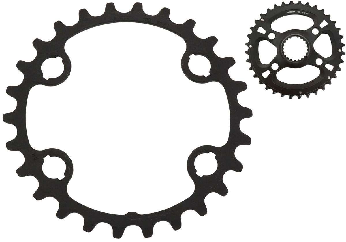 Plato Shimano XT SLX FC-M8100 M7100 2x12 velocidades