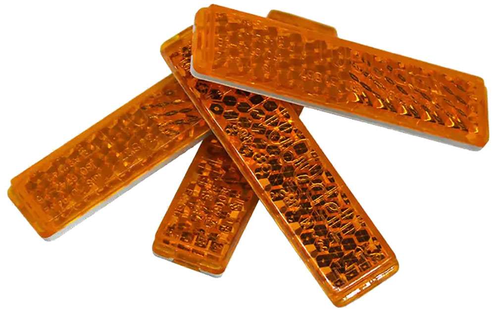 Set catarifrangenti per pedali magnetici