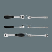 Wera 8100 sc 11 zyklop metalen ratelset gereedschapsset (zwart groen, 28-delig, volledig metalen omschakelbare ratel) - afbeelding 3
