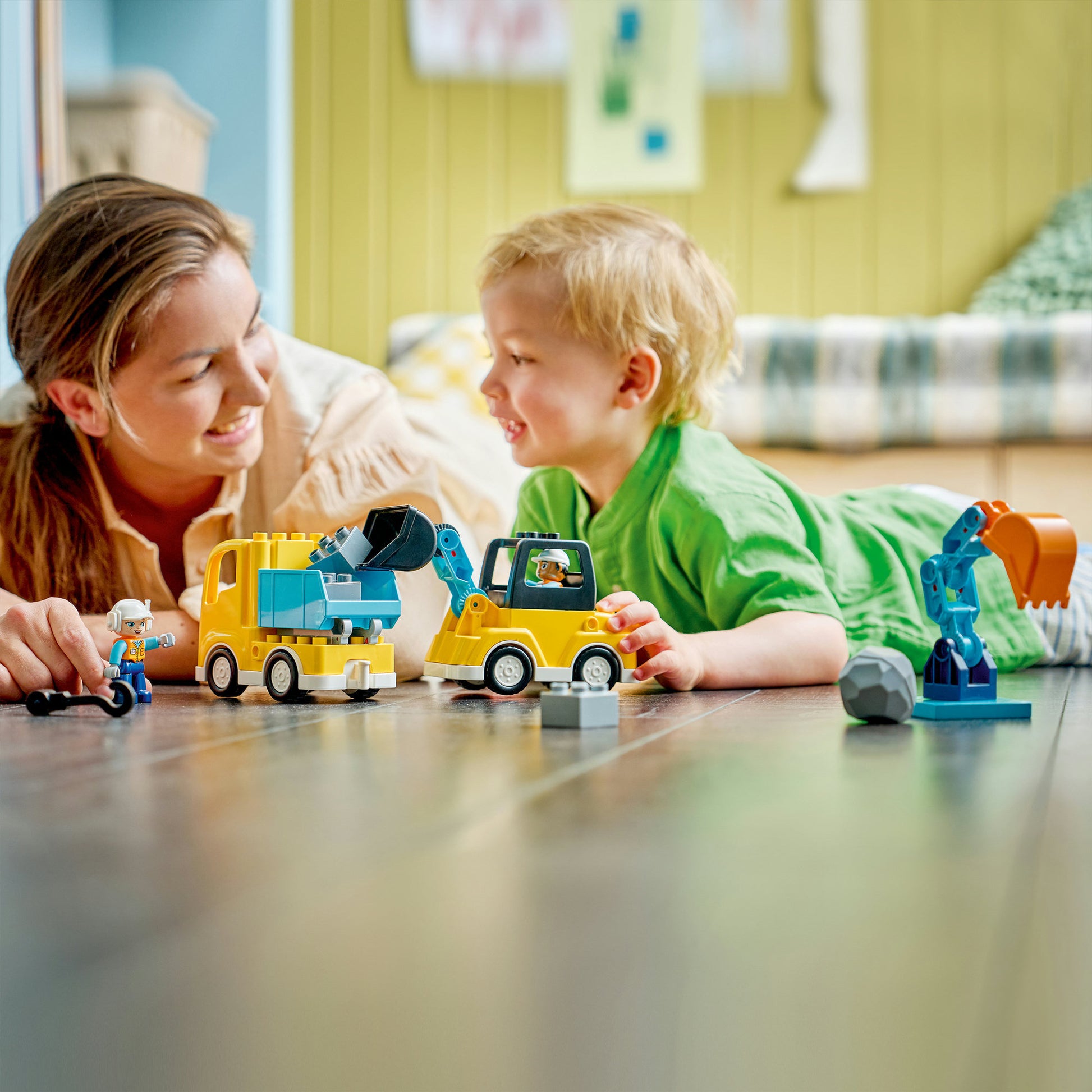 Lego Duplo Town 10475 Veicoli da cantiere 3in1