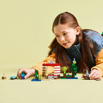 LEGO 21275 Minecraft Het Tnt Jungle House
