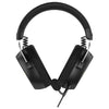 Auriculares supraaurales USB para juegos Hator Hypergang 3 (negro, RGB, sonido envolvente virtual 7.1, USB Bluetooth)