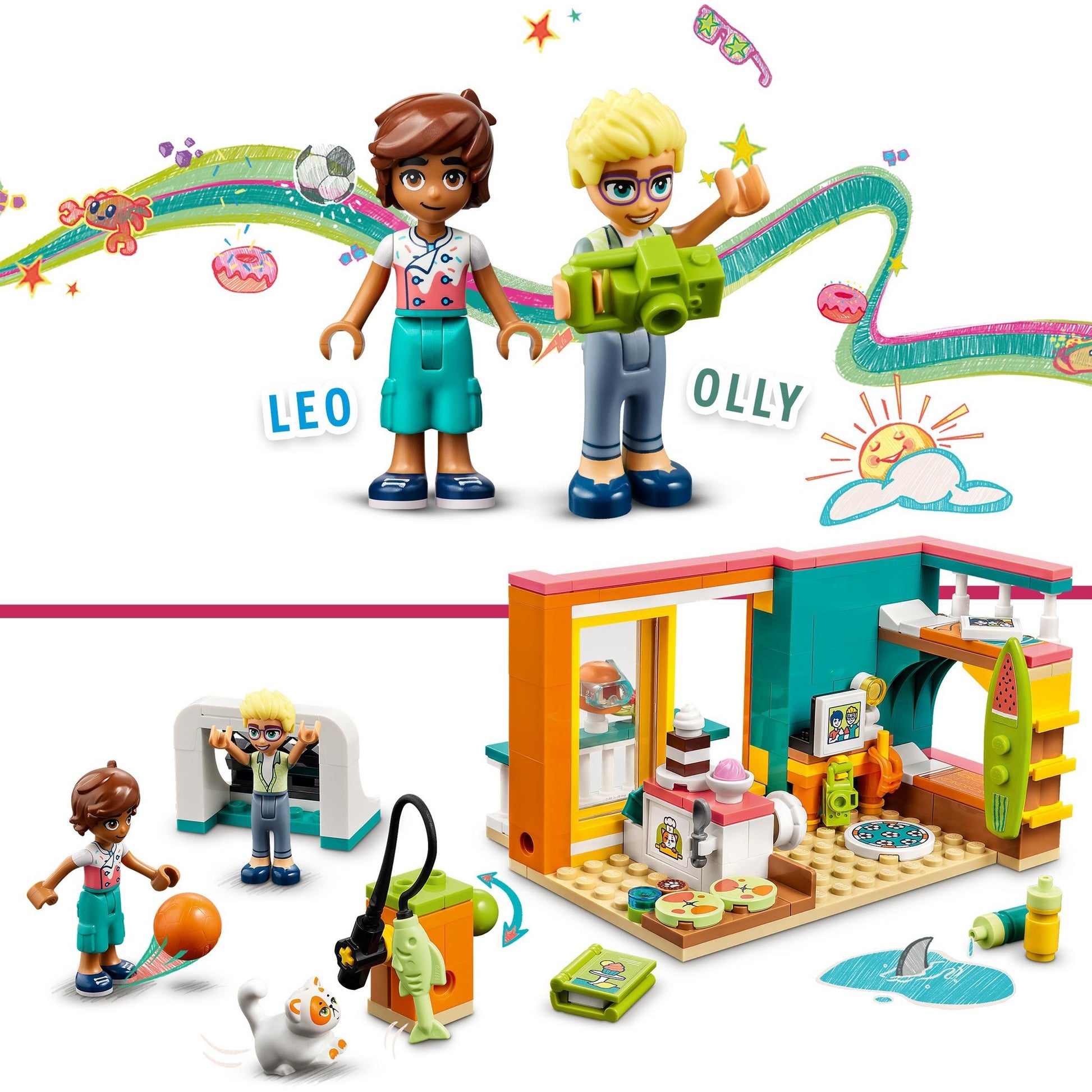Lego Lego Friends 41754 Leo's Room