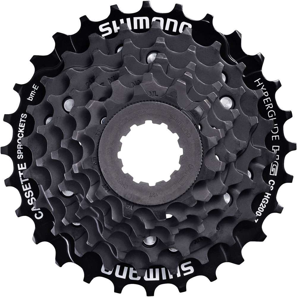 Cassette shimano cs-hg200 de 7 velocidades
