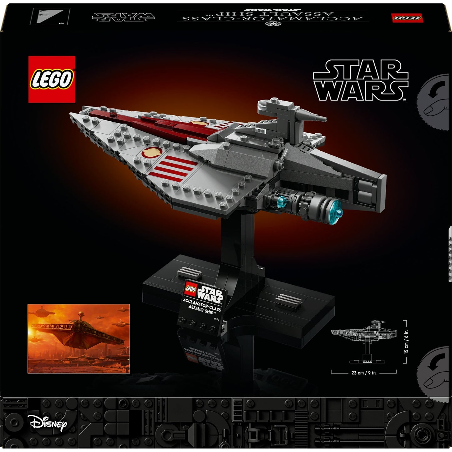 Lego star wars™ acclamator-class assault ship™ 75404