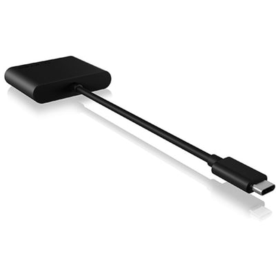 Icy box ib-cr301-c3 kaartlezer (zwart, usb type-c)
