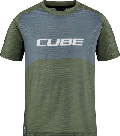 Cube vertex rookie tm - camiseta mtb niño