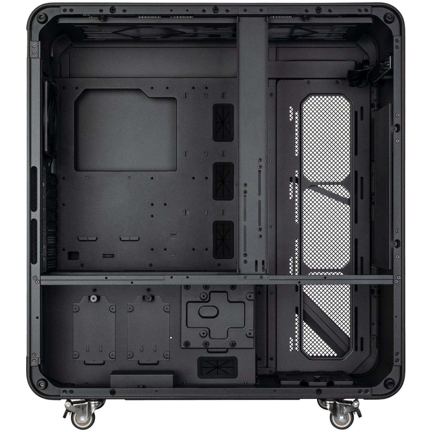 Custodia Silverstone alta t1 big tower (nera | 2x USB-A | 2x USB-C)
