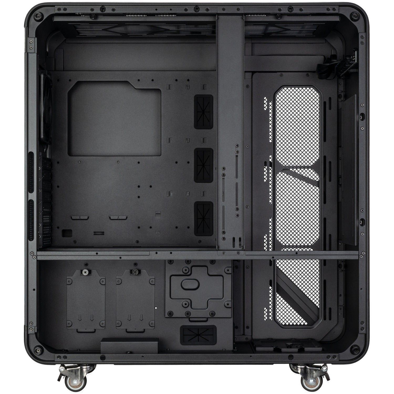 Custodia Silverstone alta t1 big tower (nera | 2x USB-A | 2x USB-C)