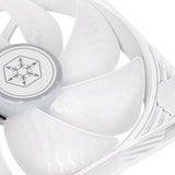 Silverstone shark force 140 argb case fan (wit, 140 x 140 x 25 mm, pwm, 4-1 pin argb (5v led)) - afbeelding 8
