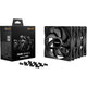 Silenzio! ventole pure Wings 3 (nero, 3 pezzi, 120 x 120 x 25 mm, pwm)