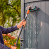 Acero Gardena CleanSystem con cepillo suave para más grande,