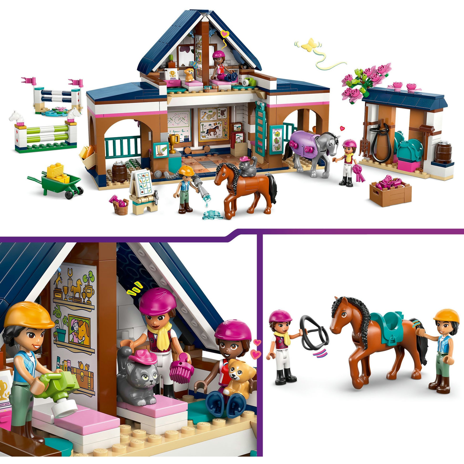 Lego friends 42688 establo de caballos y escuela de equitación