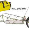 Rimorchio per bicicletta Bob ibex oro con borsa