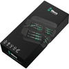 Wera kraftform 12sb1 micro-schroevendraaierset (zwart groen, voor elektrische apparaten)