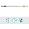Gardena CleanSystem Telescopic acciaio M XL, per Verde