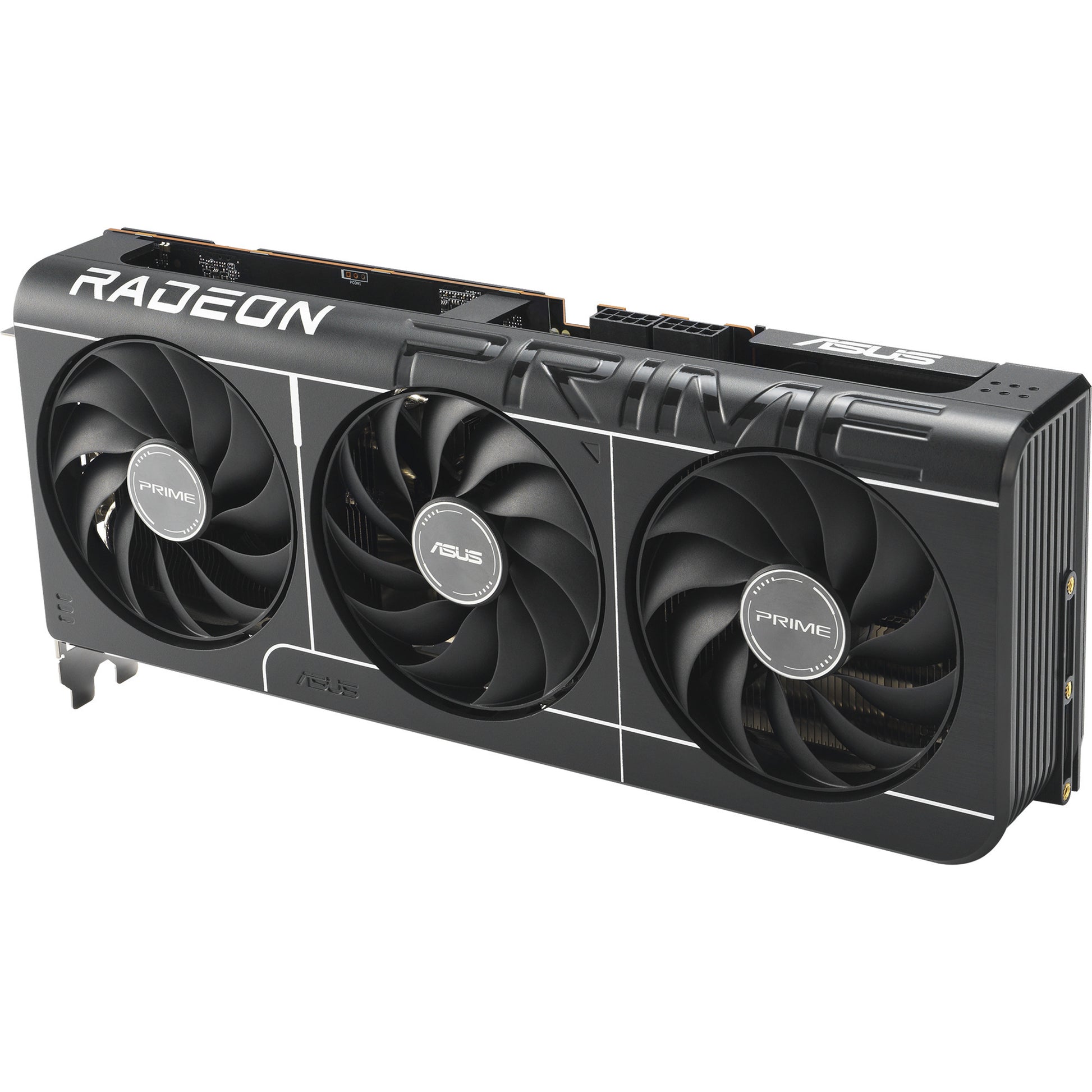 Asus Prime Radeon RX 9070 Gre graphics card (gray, 3x display port, 1x HDMI)