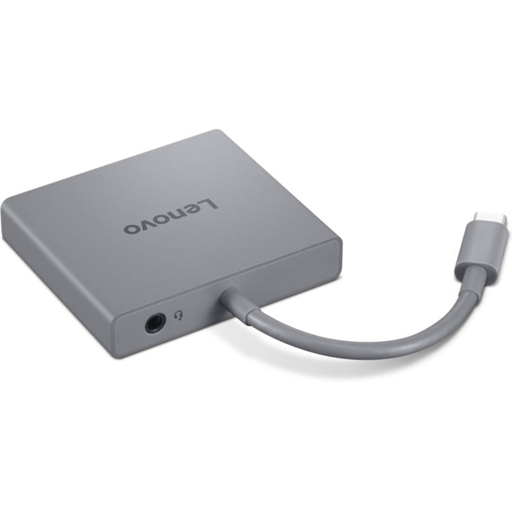 Hub USB Lenovo USB-C 4 en 1 Hub Gen2 (gris)