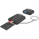 Icy box ib-cr204-cu3 Lettore di schede 2 in 1 (nero)