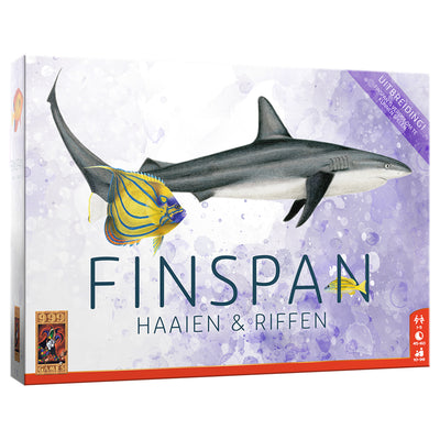 999games 999 games finspan expansion: sharks and reefs board game