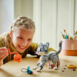 Lego creator 3in1 speelse kat, hond en duif speelgoed voor meisjes en jongens 8 jaar vanaf 31163 - afbeelding 2