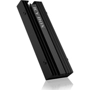 Icy box ib-m2hs-ps5 heatsink (zwart, m.2 ssd koellichaam voor playstation 5) - afbeelding 2
