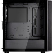 Silverstone fara r1 v2 midi tower behuizing (zwart | 3x usb-a | tempered glass) - afbeelding 3